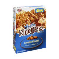 Keebler Wheatables Roasted Almond Nut Crisps Crackers