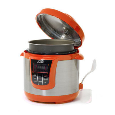 Elite by Maxi-Matic 8-Quart Digital Pressure Platinum Cooker