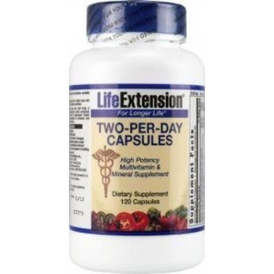 Life Extension Two-Per-Day Capsules 120 Count