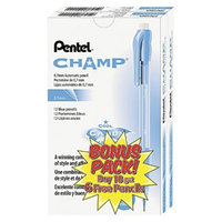 Pentel Champ Mechanical Pencil, 0.7 mm - Blue Barrel (24 Per Pack)