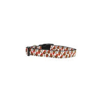 Ahi Rainbow Lollipops Nylon Ribbon Dog Collars Large