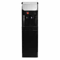 Aquverse A6500 Hot, Cold Bottleless Water Cooler With Filter, Black and Stainless Steel, 1 ea