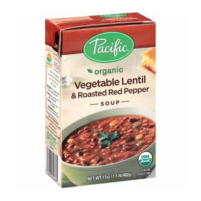 Pacific Organic Vegetable Lentil & Roasted Red Pepper Soup