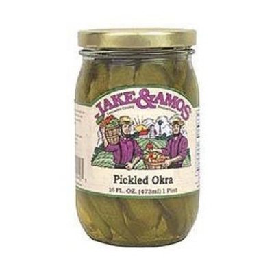 Jake & Amos Pickled Okra, Case of 12