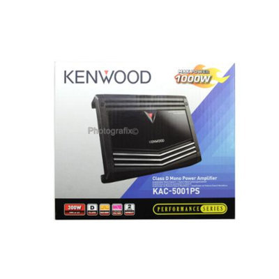 Kenwood KAC-5001PS 500W RMS Class D Monoblock Car Audio Amplifier KAC5001PS