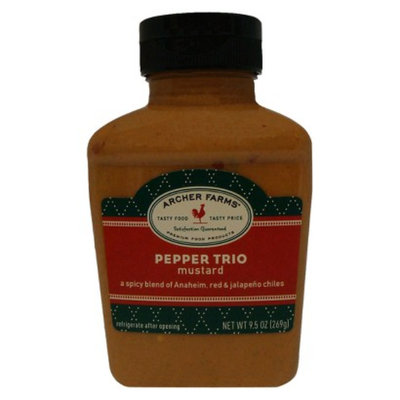 Archer Farms Pepper Trio Mustard - 9.5 oz. Squeeze Bottle