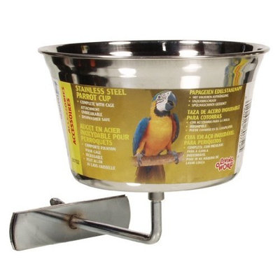Hagen Living World Stainless Steel Parrot Cup