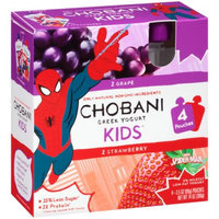 Chobani KIDS® Grape And Strawberry Low-fat Yogurt Pouches