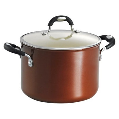Tramontina Style Ceramica 6 Quart Aluminum Covered Sauce Pan -