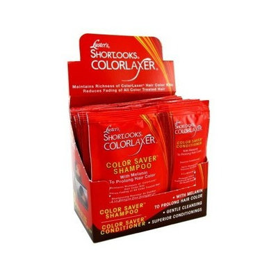 Luster's Lusters Shortlooks Colorlaxer Shampoo/Conditoner Packettes (Display of 12)
