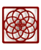 Martha Stewart Collection Collector's Enameled Cast Iron Trivet