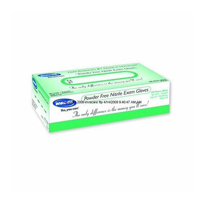 Invacare Supply Group Powder-Free Nitrile Gloves Non Sterile