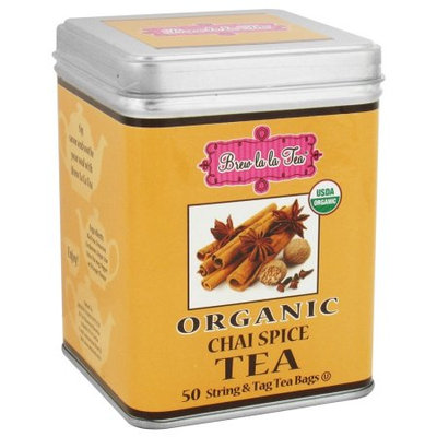 Brew La La - Organic Tea Chai Spice - 50 Tea Bags