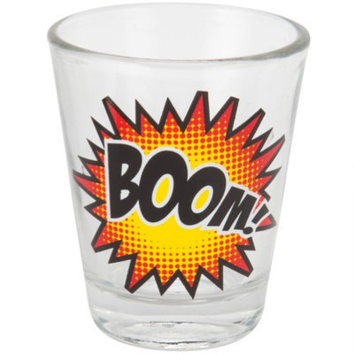 Classic Imports Inc Boom Cartoon Explosion Shot Glass