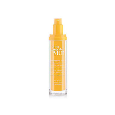 philosophy here comes the sun age-defense gradual glow self-tanner for face