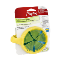 Playtex Twist 'n Click Snacker Blue 12m+