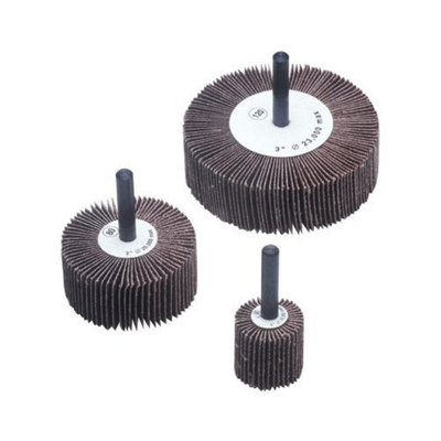 CGW Abrasives Flap Wheels - 2x1x1/4 aluminum oxide 40 grit flap wheel (Set of 10)
