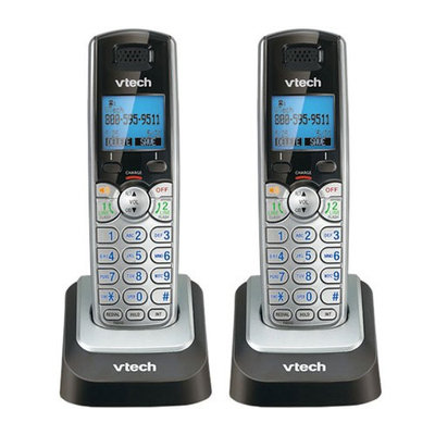 VTech DS6101 (2-Pack) 2-Line Accessory Handset w/ CallerID & Speakerph