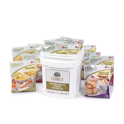 Legacy Premium Food Storage Family Survival Food Kit - Legacy Premium 72 Hour Kit - 4 Person Pack