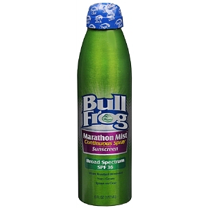 Bull Frog Sunblock Marathon Mist Continuous Spray