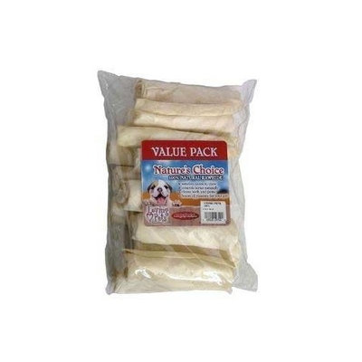 Loving Pets Dog Supplies Rawhide 4&Quot; White Retriever Rolls 13Pk - Value Pack