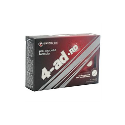 4-ad RD, Pro-Anabolic Formula, 60 Tablets, Advanced Muscle Science