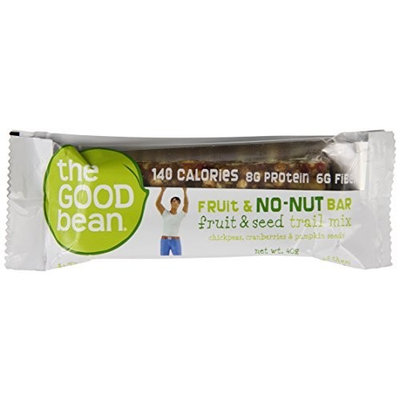 The Good Bean Fruit and No-Nut Bar, Fruit and Seeds Trail Mix, Gluten Free, 40-Gram (Pack of 10)