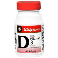 Walgreens Gold Seal Vitamin D 2000Iu Softgels