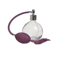 Private Label 4.33 Ounce Victorian Style Glass Perfume Bottle Atomizer Sprayer