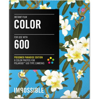Impossible PRD3290 Color Instant Film (Poison Paradise Edition - Frangipani) for 600-Type Cameras & Instant Lab