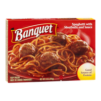 Banquet Spaghetti With Meatballs And Sauce