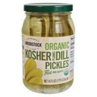 Woodstock Farms Kosher Dill Pickles, Planks (12x16 OZ)