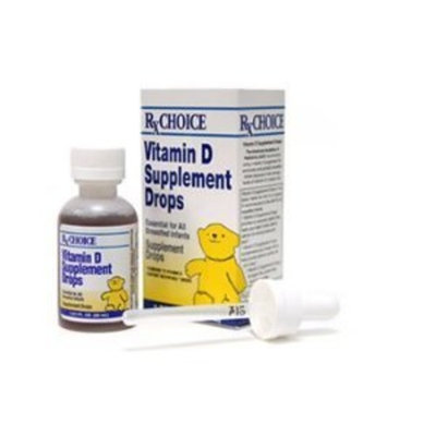 Rx Choice Vitamin D Supplement Drops **Compare to Enfamil D-Vi-Sol**