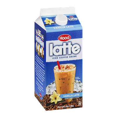 Hood Latte Iced Coffee Drink Vanilla Latte