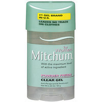 Mitchum for Women Powder Fresh Clear Gel Anti-Perspirant & Deodorant