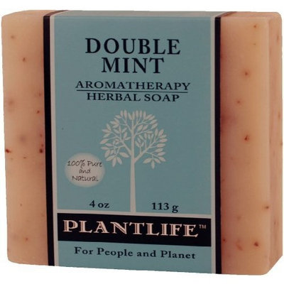 Double Mint Aromatherapy Herbal Soap - 4 oz