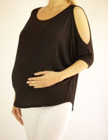 Mommylicious Maternity Cold shoulder dolman top