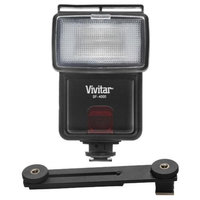 Vivitar SF-4000 Auto Bounce Zoom Slave Flash with Bracket
