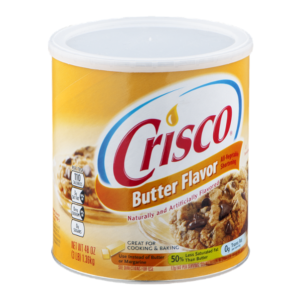 Crisco AllVegetable Shortening Butter Flavor Reviews 2019