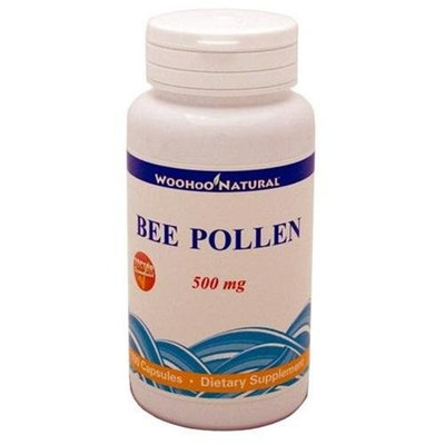 Woohoo Natural Woohoo Bee Pollen 500mg 100 Capsules