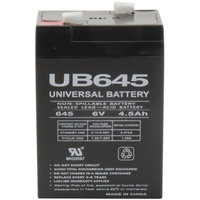 UPG 85998/D5733 Sealed Lead Acid Batteries (6V; 4.5 AH; UB645)