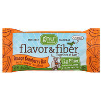 Gnu Food s Orange Cranberry Fiber Bars