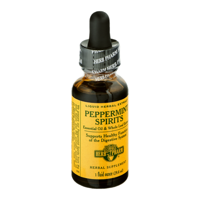 Herb Pharm Peppermint Spirits Liquid Herbal Extract