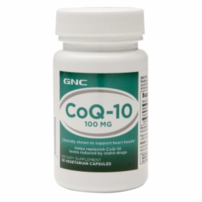 GNC CoQ-10 100mg, Vegetarian Capsules, 30 ea