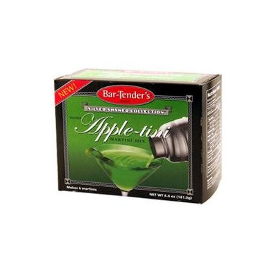 Kegworks Appletini Bar-Tenders Instant Cocktail Mix: Box - 6 Pouches
