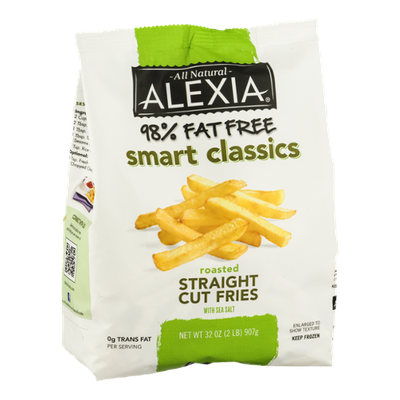 Alexia All Natural Straight Cut Fries Roasted