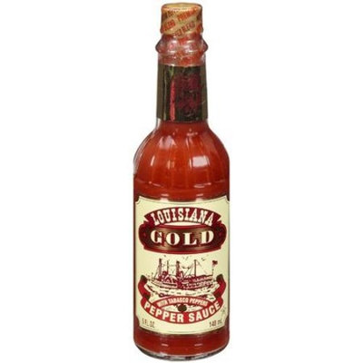 Louisiana Gold Sauce With Tabasco Peppers, 5 fl oz