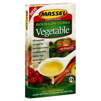 Massel Ultracubes, Vegetables, 3.5-Ounce (Pack of 6)