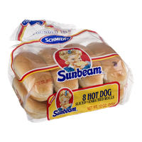 Schmidt Sunbeam Hot Dog Rolls - 8 CT