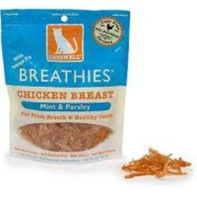 Dogswell Catswell Breathies Cat Treat Chicken Breast 2oz